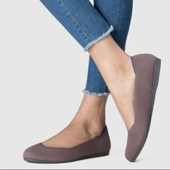 Rothy's Shoes - Rothy’s The Flat Round Toe Ballet Flats in mink, sz 9.5